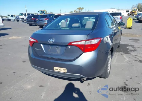 2014 Toyota Corolla L из США, поврежденный, VIN 2T1BURHE0EC092595